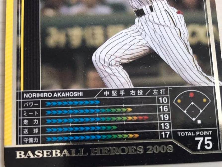 Amazon.co.jp: ベースボールヒーローズ 2008 阪神 赤星憲広 制覇